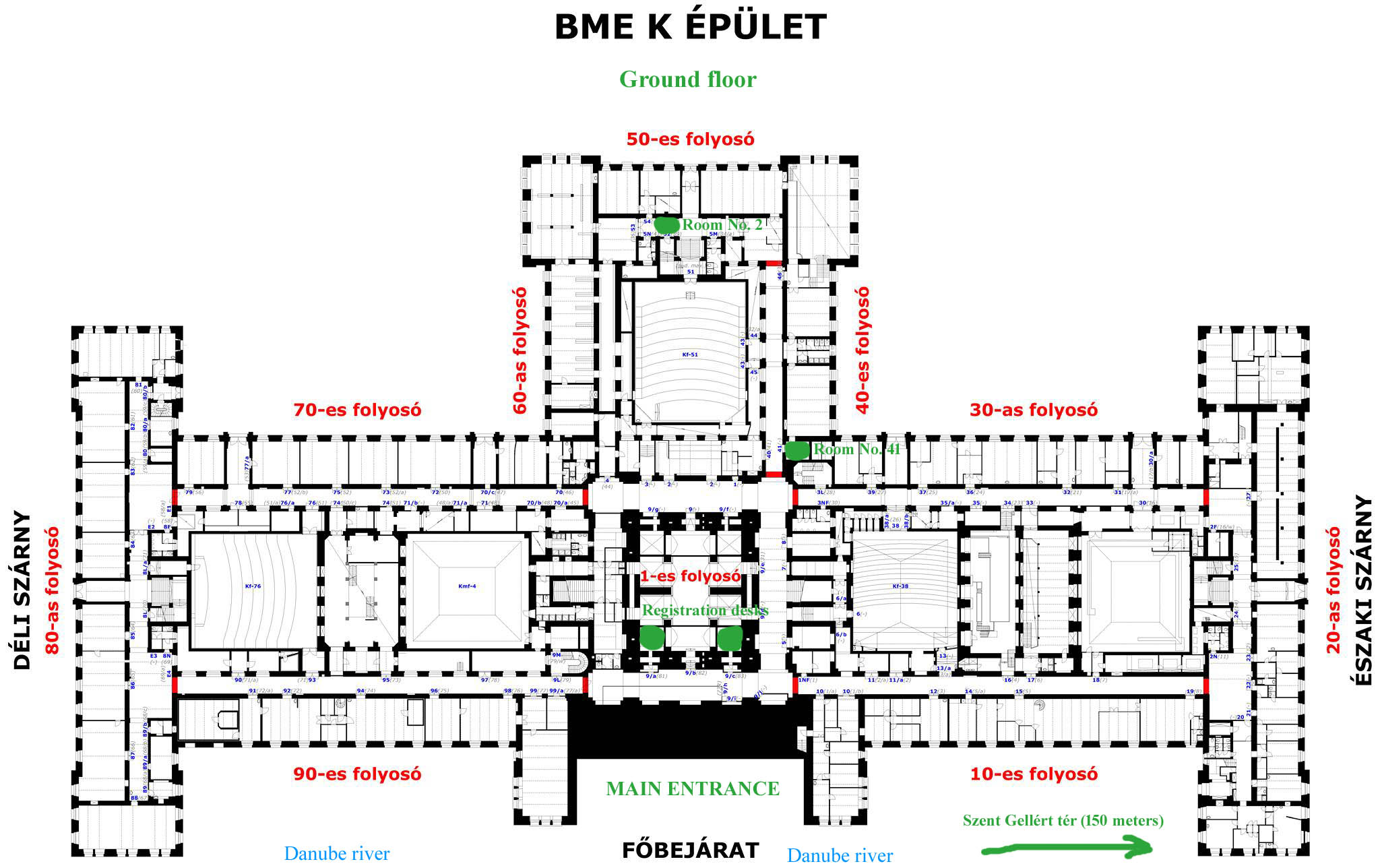 BME plan of ground floor